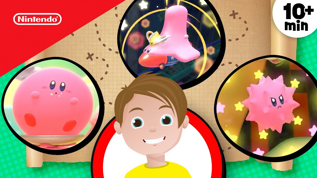 Kirby Scavenger Hunt For Kids 🔍 Can You Find Them All? 😆 | Play Nintendo