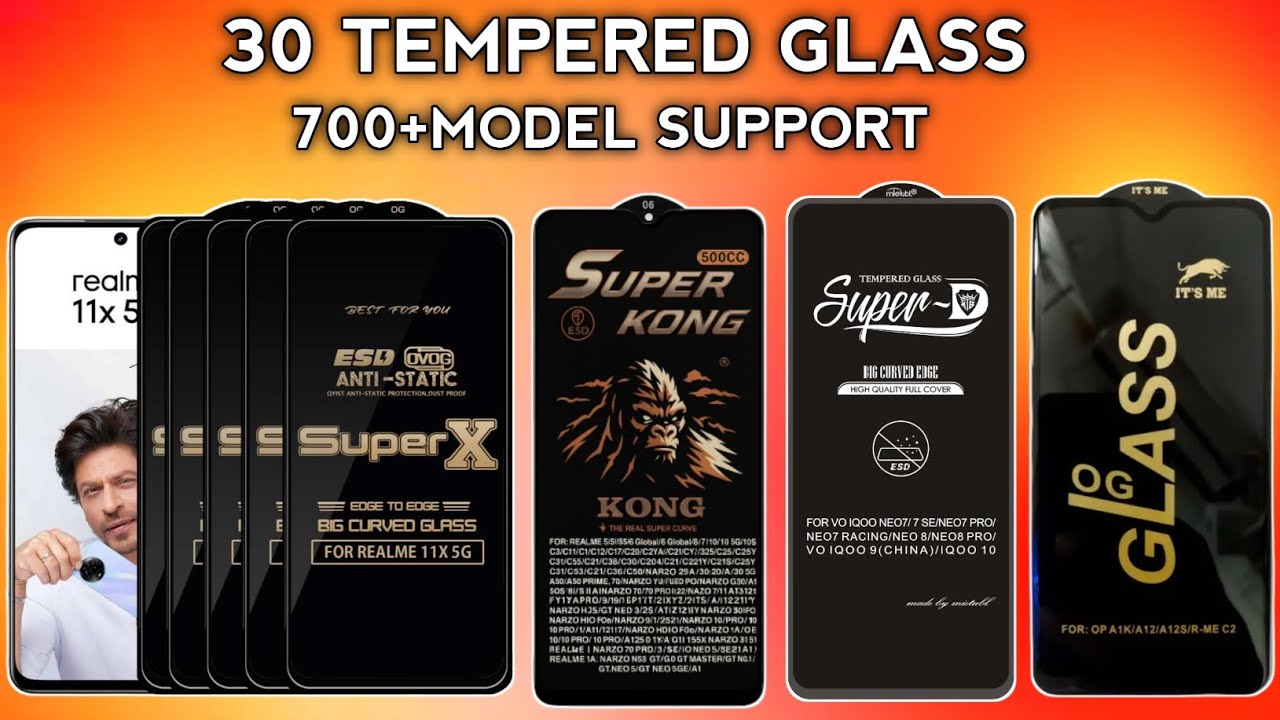 The ULTIMATE Tempered Glass Collection! (700+ Phones Covered)