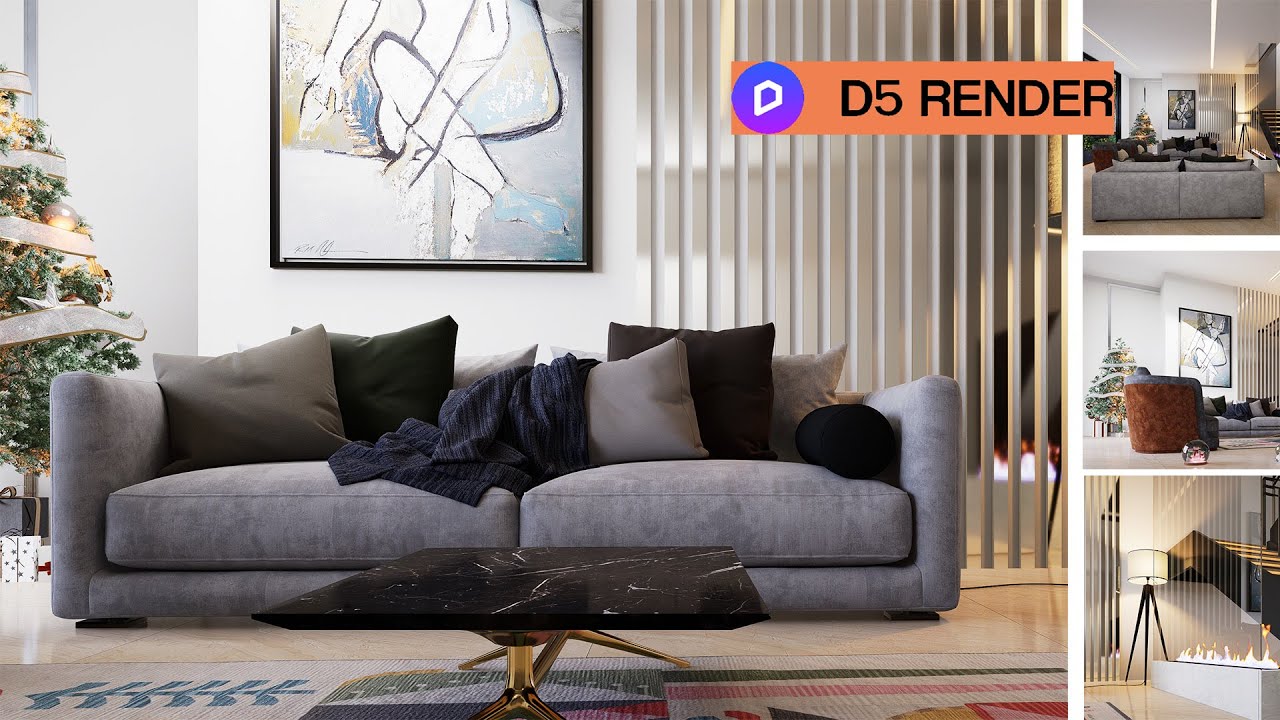 D5 INTERIOR RENDER: ПОЛНЫЕ УРОКИ ДЛЯ НАЧИНАЮЩИХ