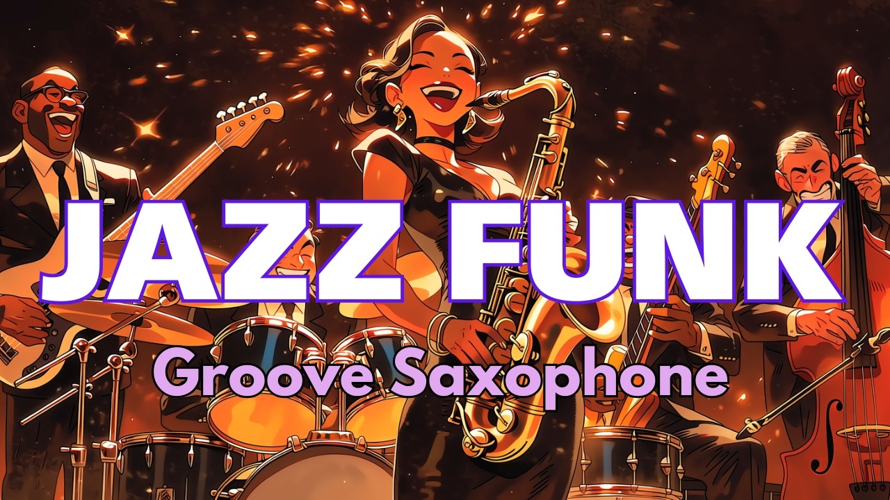 Jazz Funk / Saxophone / Groove 046 / music / work / study /【Playlist】