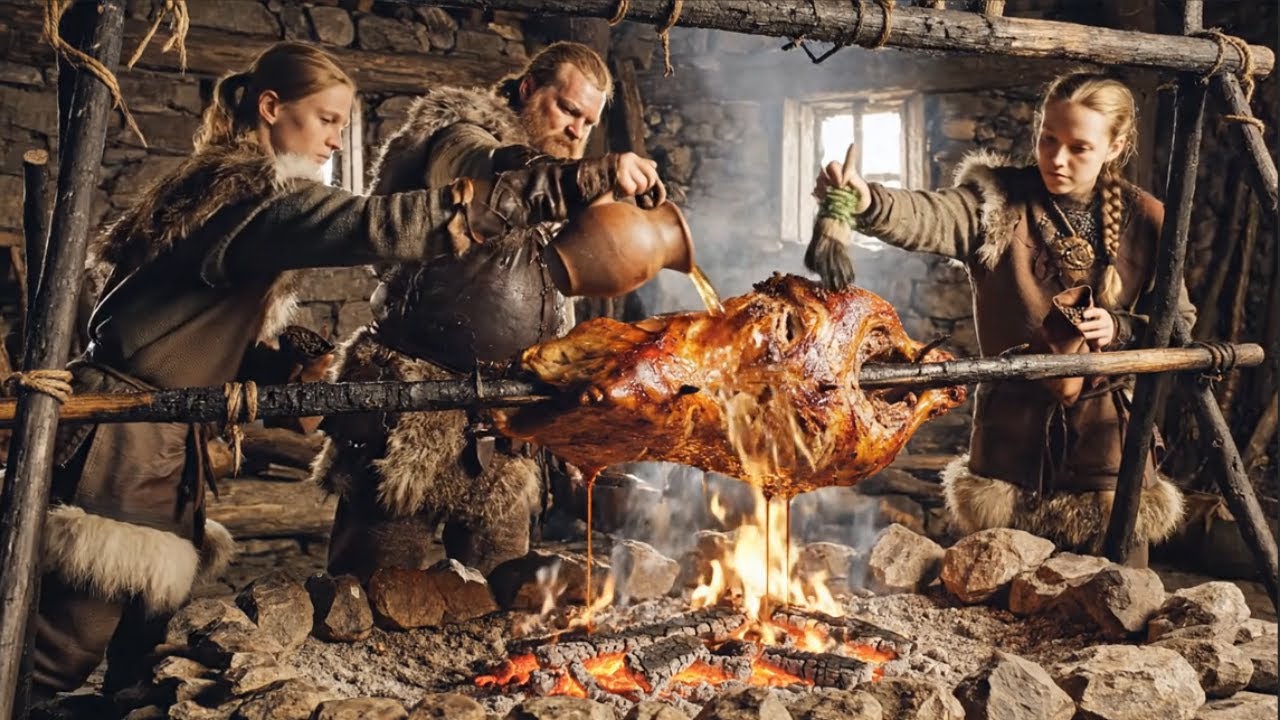 Viking Fire Secrets - How They Cooked Whole Animals Without Metal