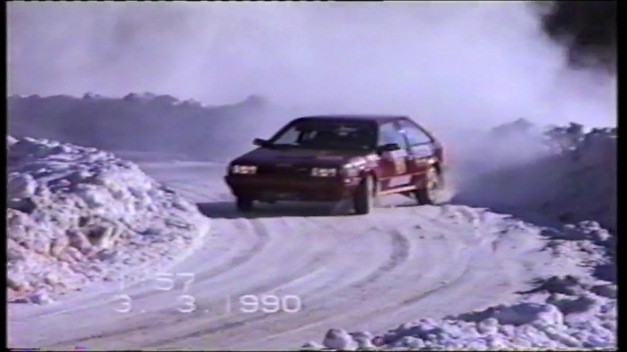 Rally SM Vännäs 3/3 1990