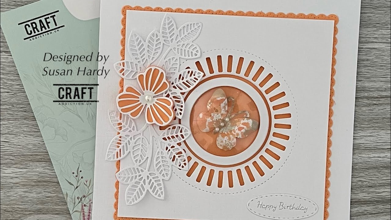 Просто... Потрясающая поздравительная открытка #Craftaddictionuk #код купона Susan5