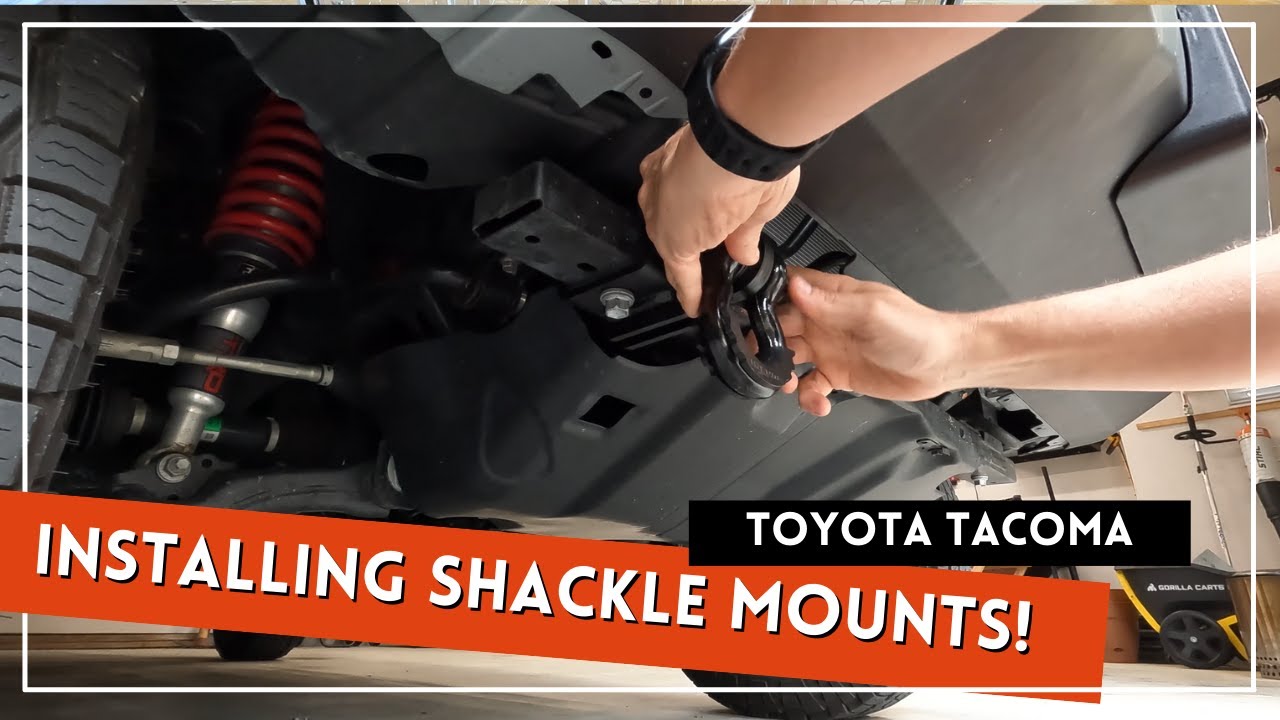 Upgrade Your Toyota Tacoma: Demon Bracket & Shackle Installation Guide