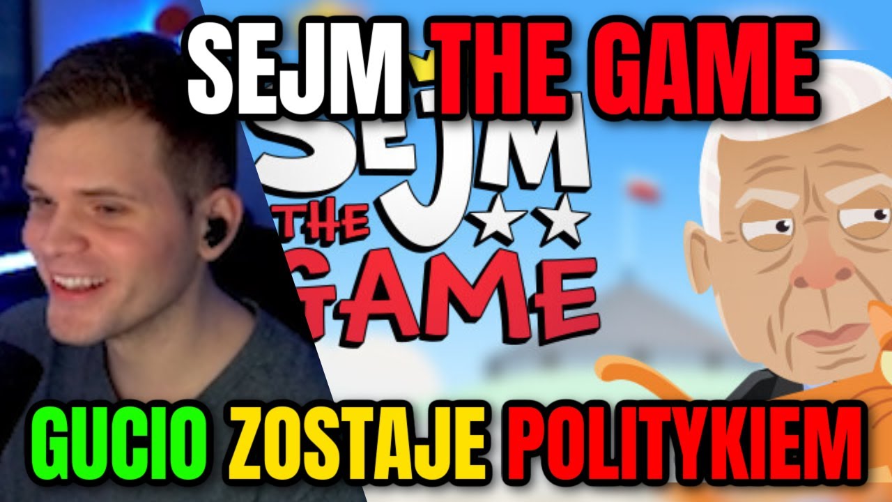GUCIO I SEJM THE GAME DEMO | GUCIO ZOSTAJE POLITYKIEM #h2p_gucio #gucioshoty #sejmthegame #gucio