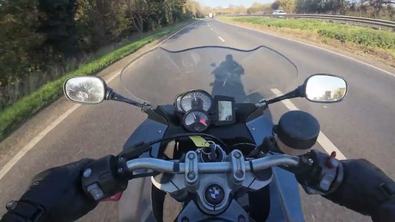 BMW F800st Test Ride For Customer