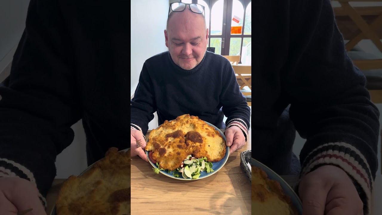 ‼️Schabowy GIGANT i jedne z najlepszych pierog&oacute;w, jakie jadłem. Restauracja Biały Kruk w G&oacute;rnie