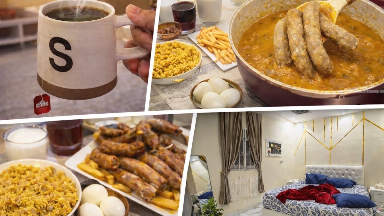 سفره 21 رمضان 🤎🌙🌒 وأكله الشتاء 😋🌧️ وأول مره أحضر بدل السفره 2 لأجل عيون صلوحى♥️😋🇸🇦