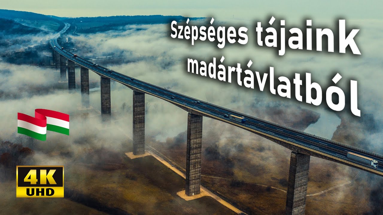 Magyarország madártávlatból | Hungary from Above Cinematic 4K