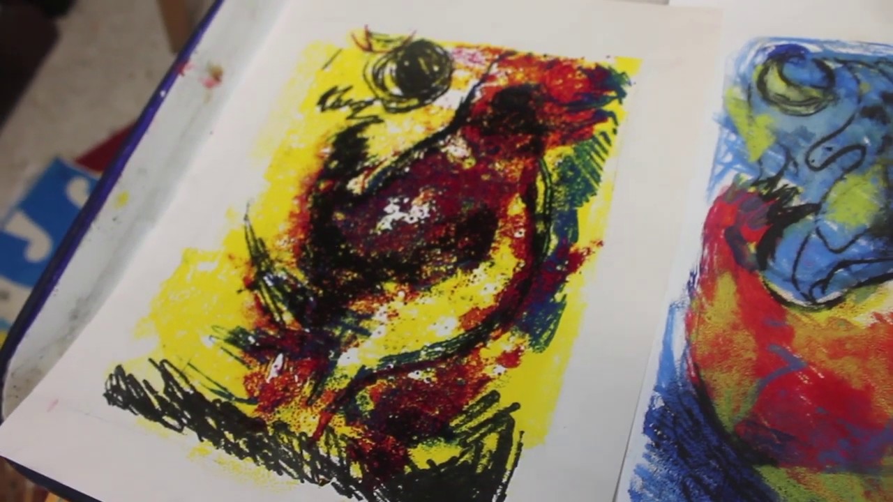 MONOTIPO A CUATRO TINTAS INSPIRADO EN 