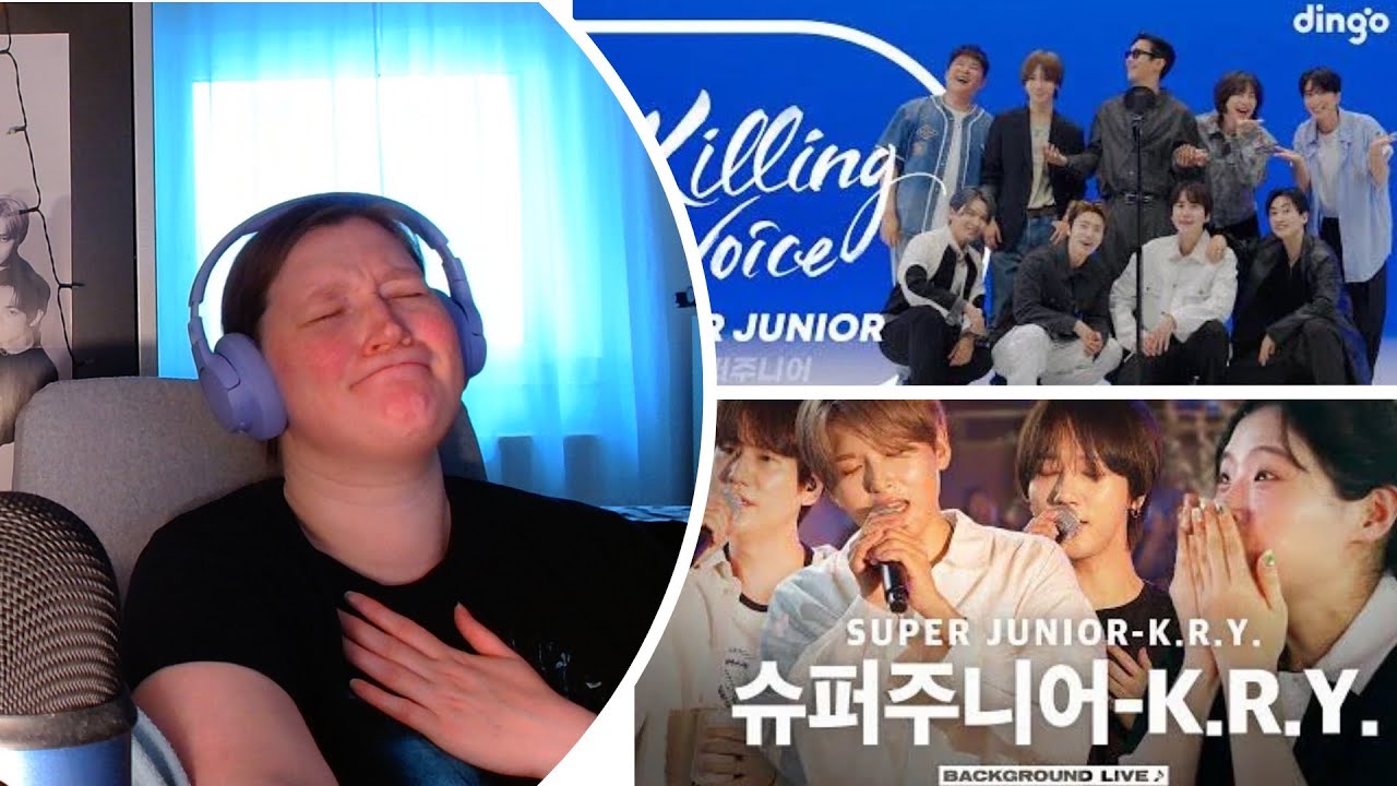 Super Junior Dingo Killing Voice & Super Junior K.R.Y. on BGL : Background Live | reaction