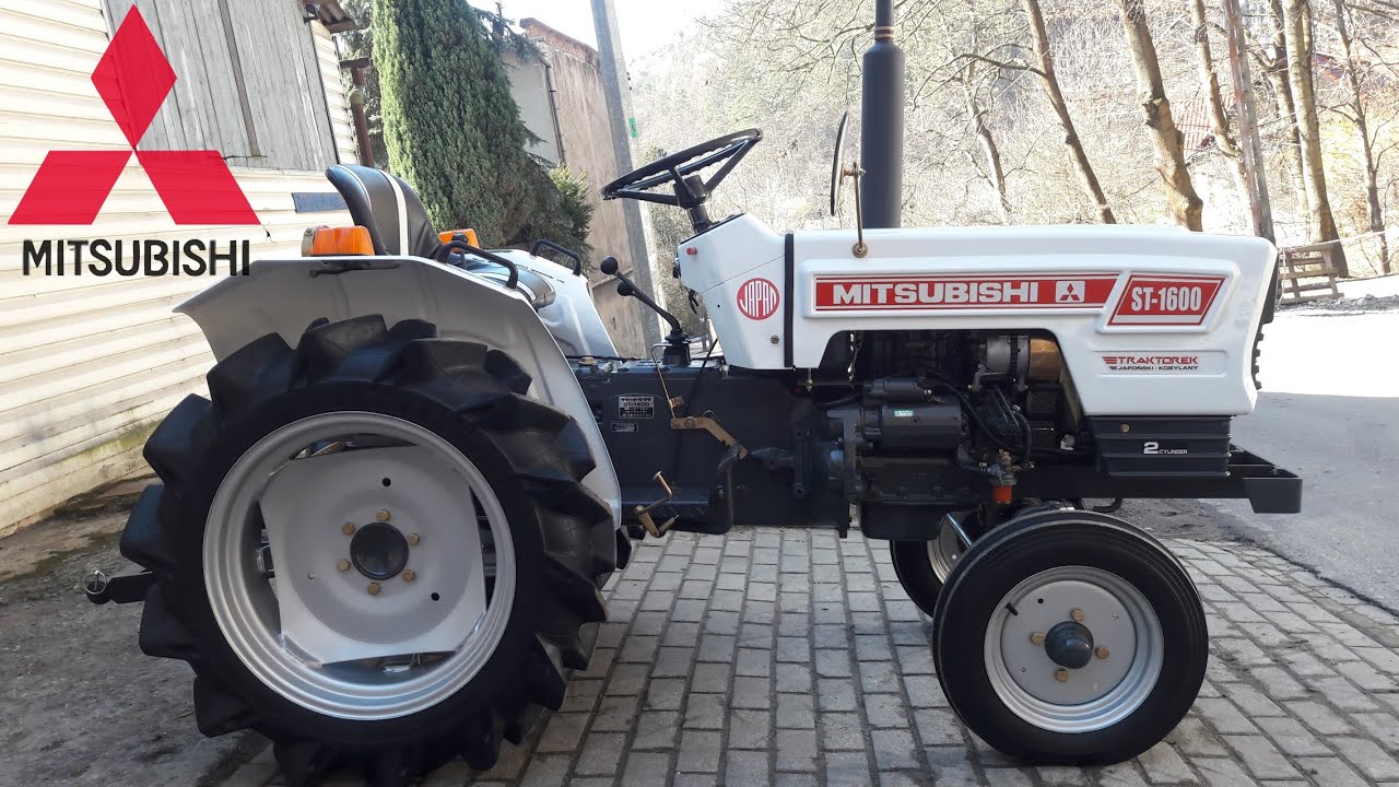 Mitsubishi Satoh ST-1600 16KM Mini Traktorek Japoński / Japanese Compact Tractor