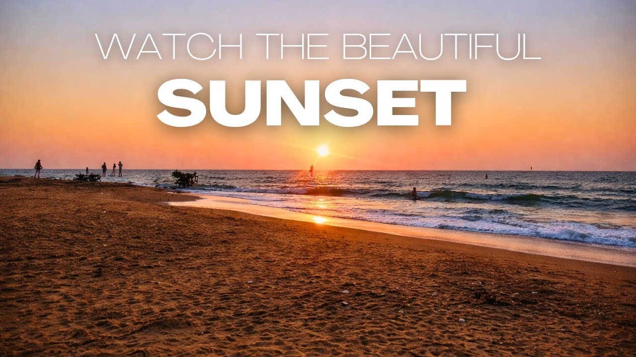 Beautiful Sunset Beach #sunset #sunsetview #sunsets #sunsetviews #sunsetvideos #7hillsaga 