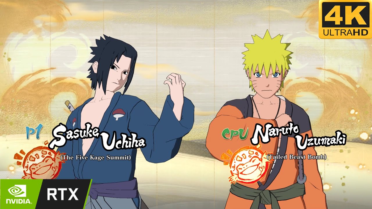 SASUKE VS NARUTO || NARUTO X BORUTO Ninja STORM|| ULTRA HARD Gameplay (4K 60FPS HIGH SETTINGS)