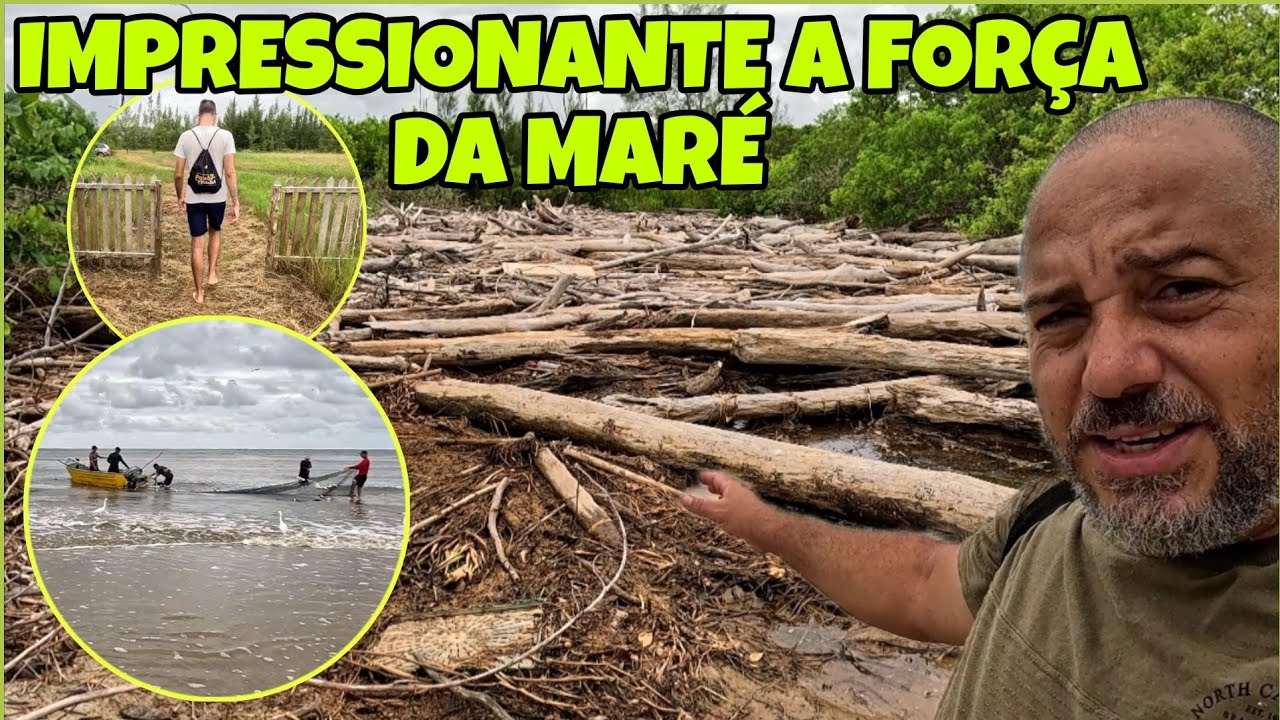 UM LUGAR  QUE MUDA CONSTANTEMENTE COM A FORÇA DA NATUREZA / QUEBRANDO A ROTINA #litoral #aventura