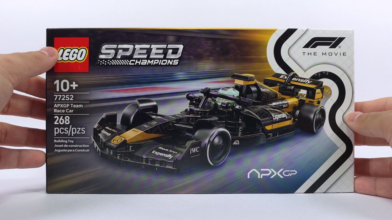 LEGO Speed Champions APXGP Team Race Car from F1® The Movie - LEGO Speed Build