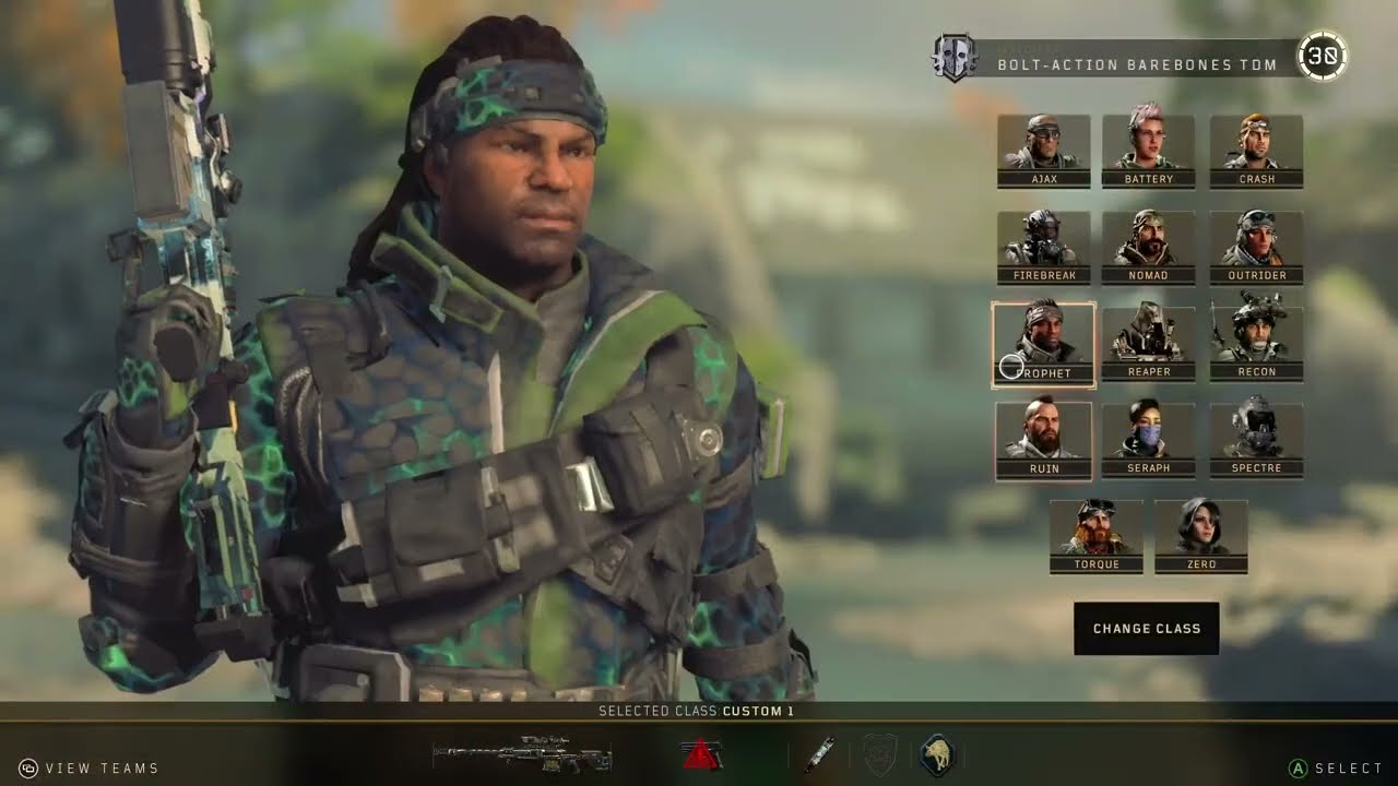 black ops 4 sniping locus class setup (bo4 still alive