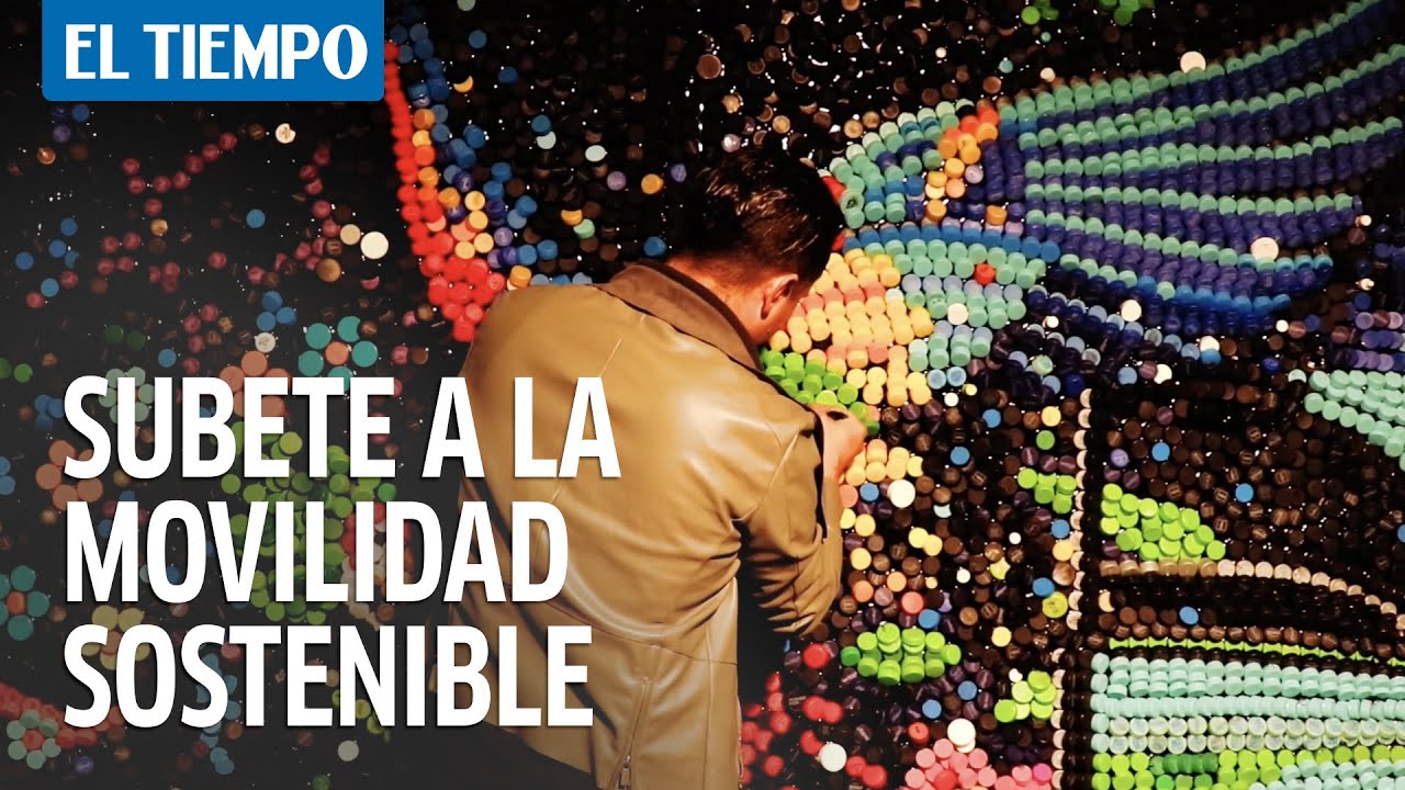 Bogotá estrena mural hecho en tapas recicladas | Universidad EAN | EL TIEMPO +Content