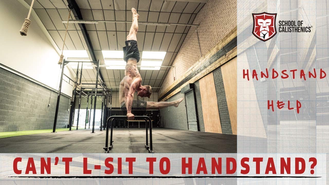 L -SIT TO HANDSTAND TUTORIAL // School of Calisthenics