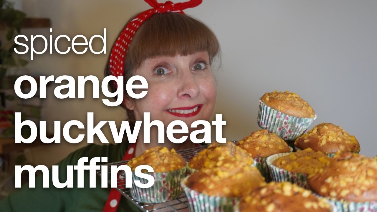 Spiced Orange Buckwheat Muffins – Gluten-Free, Healthy & Delicious