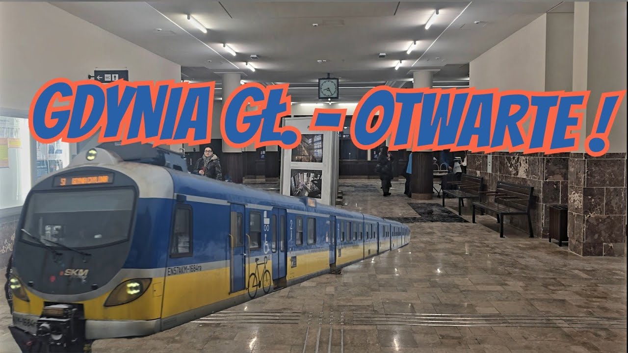 SKM Trójmiasto: Dworzec Podmiejski w Gdyni Głównej już otwarty!