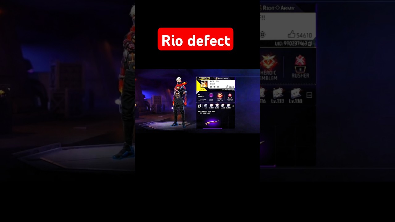 Rio defect ff#video