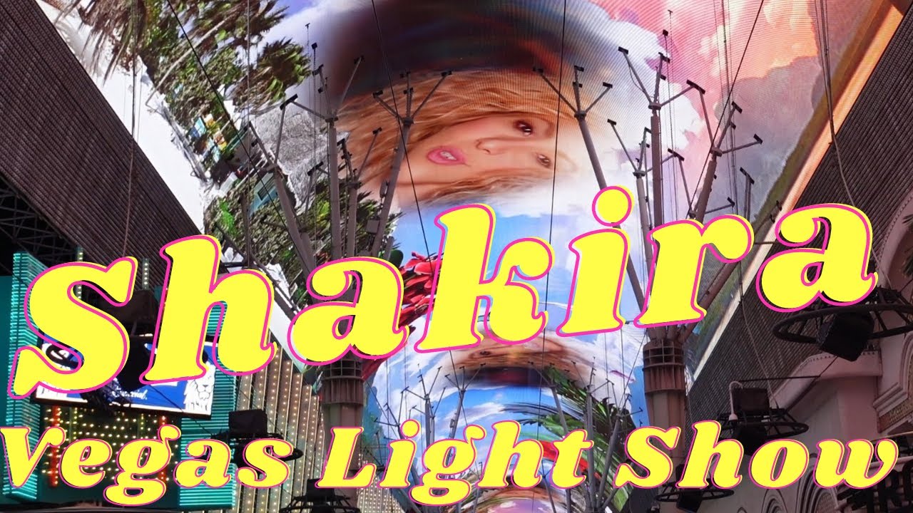 Shakira Viva Vision Light Show