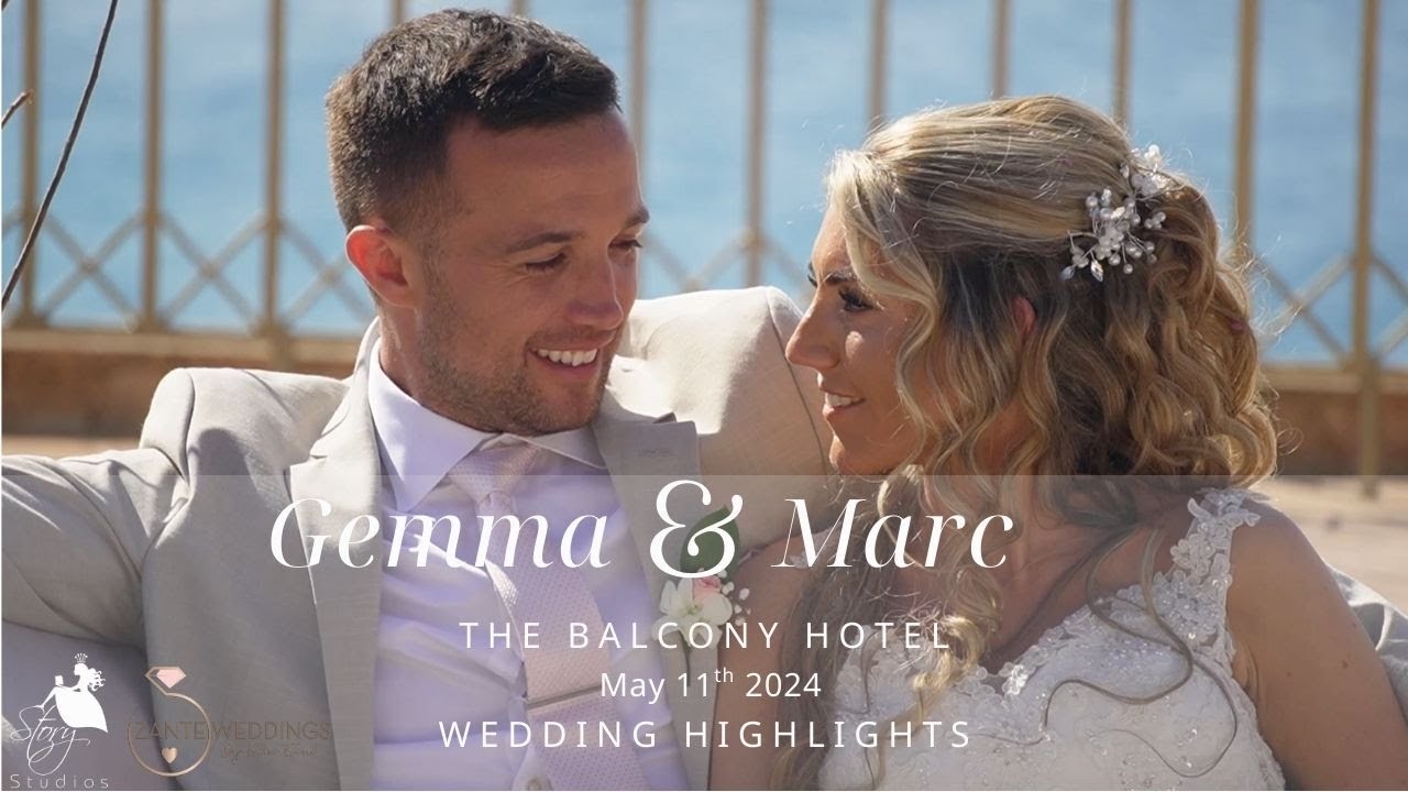 Dream Wedding Highlights: Marc & Gemma at The Balcony Hotel, Zakynthos