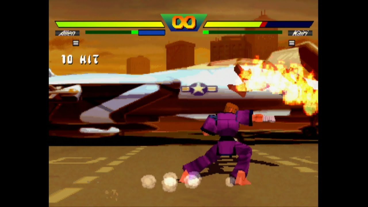 Street Fighter EX plus α Missing Characters Combos