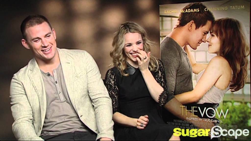 Channing Tatum & Rachel McAdams do their best chat up lines for The Vow