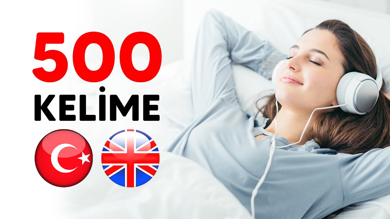 Uyurken ingilizce öğren! | 500 ingilizce kelime | ASMR | Arda Erol