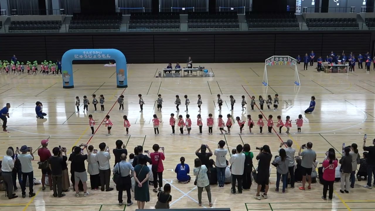 ２０２４年度　みなみ保育園・となりのみなみ保育園　運動会　３歳クラス　遊戯「ぼくらは小さな海賊だ！」