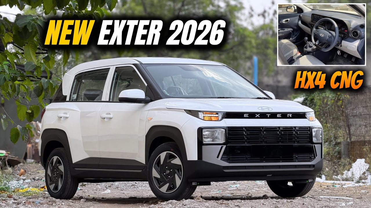 Bye Bye Fronx😂| New Exter HX4 CNG 2026🔥| Hyundai Exter Facelift 2026