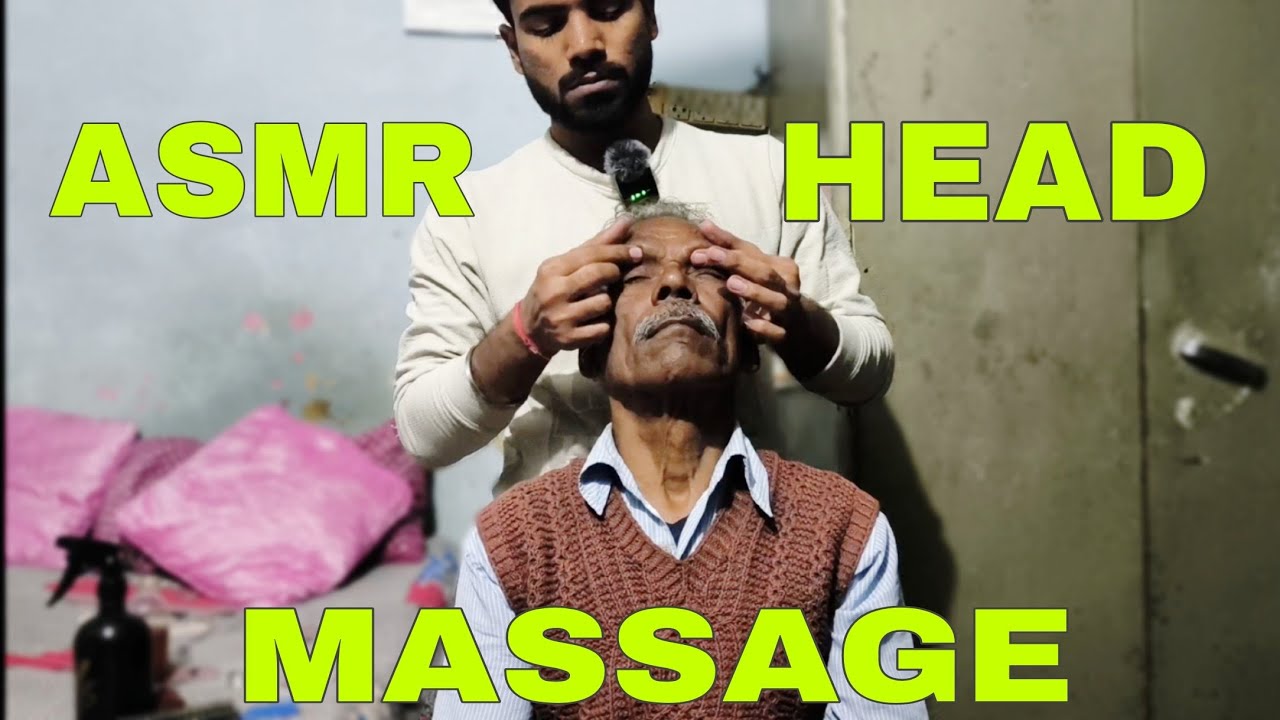 Indian ASMR Massage | Relaxing Head Massage | ASMR NANI
