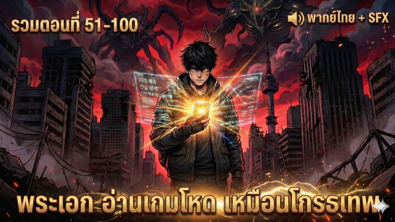 พระเอกรู้อนาคต! | อ่านเกมโหด เหมือนโกรธเทพ ตอน 51-100 [พากย์ไทย]
