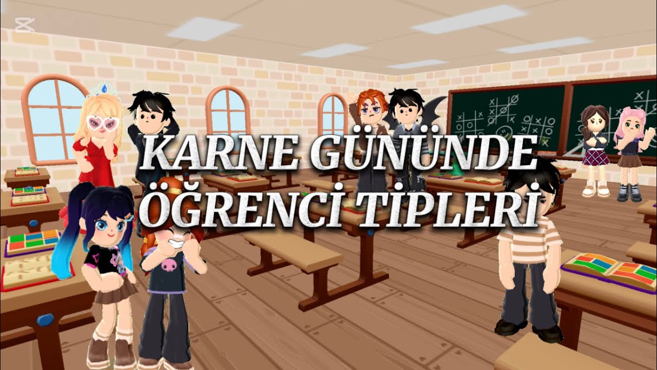 PK XD’de Karne Gününde Öğrenci Tipleri. | PK XD’DE KARNE GÜNÜ!🎓#pkxd #kesfet #karnegünü  #roleplay 