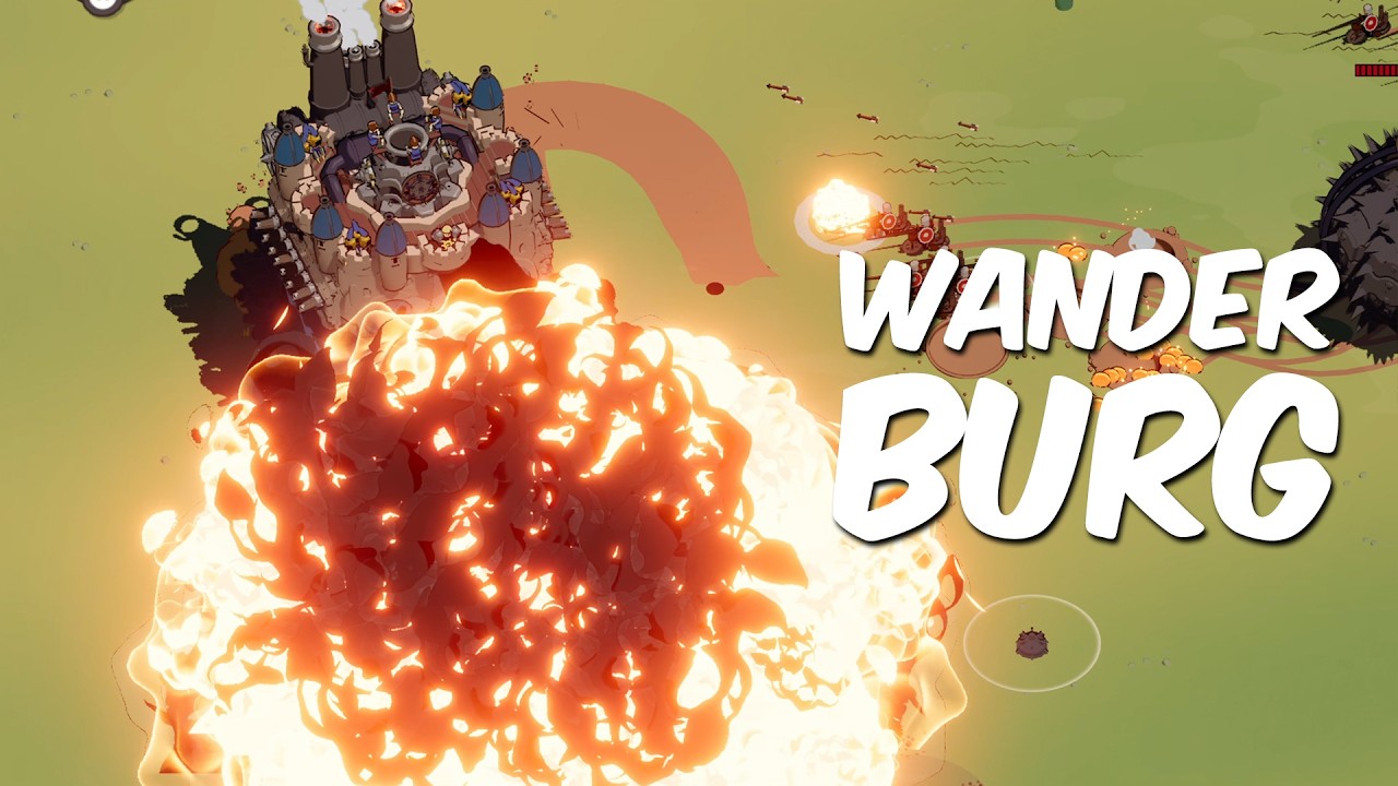 Meine Wanderburg mit MEGA-HP ist unbesiegbar! - Gameplay Deutsch