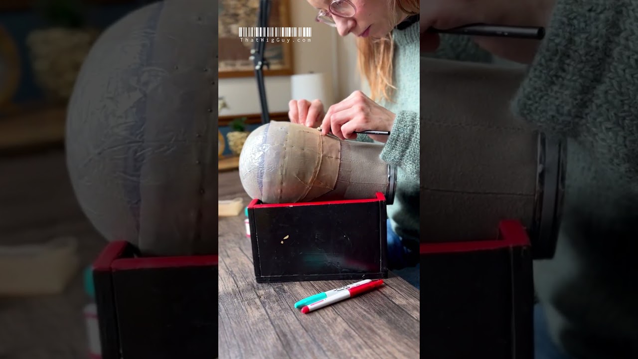 New York Wig Making Workshop #wigs #wigmaker #wigmaking #workshop