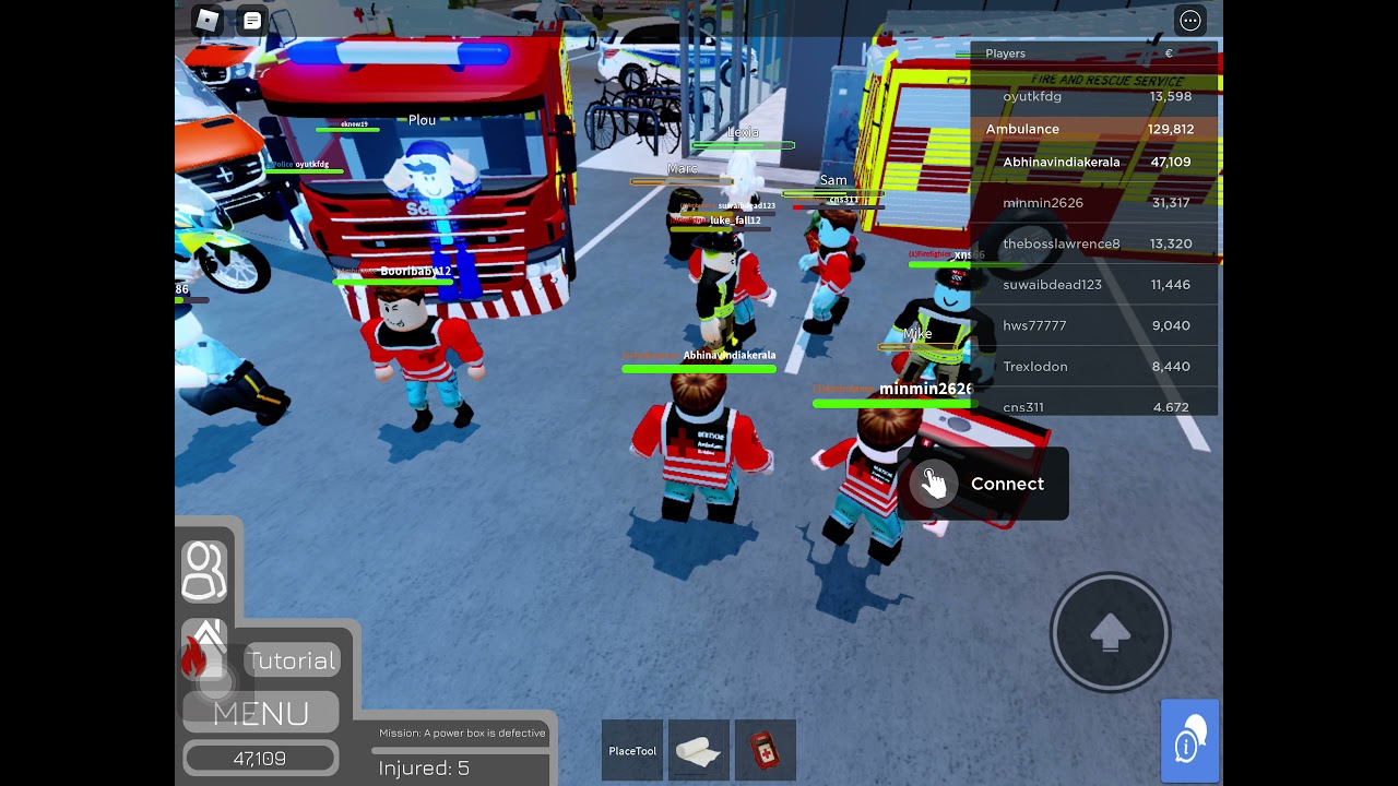 Playing as a medic in emergency world wide