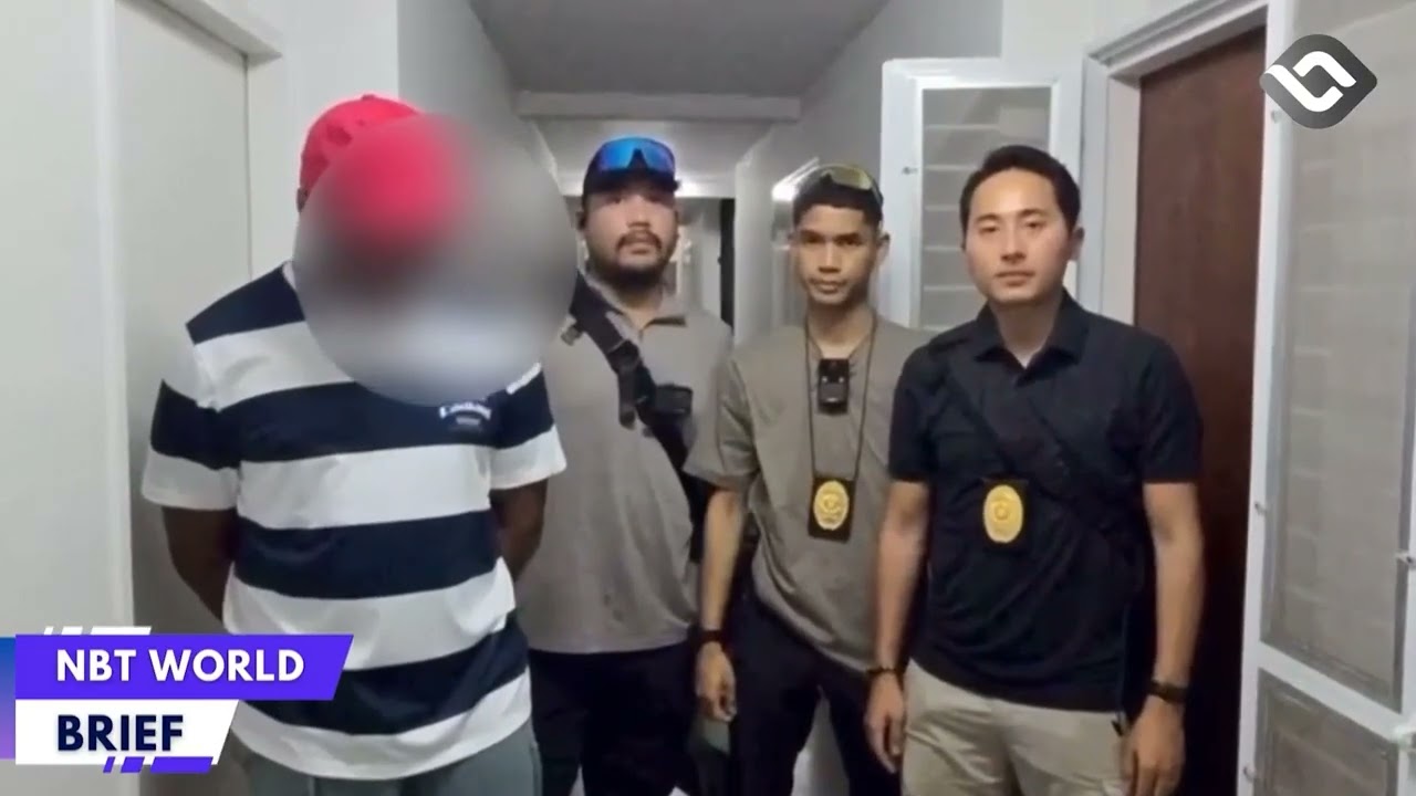 POLICE RAID ROMANCE SCAM HUB IN MUANG THONG THANI, 13 FOREIGN SUSPECTS ARRESTED