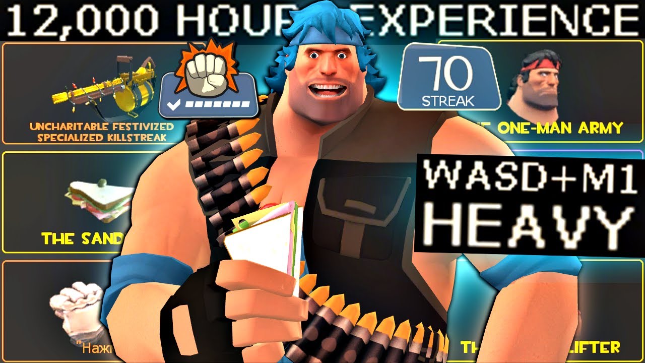 The Heavy Vs WHOLE SERVER🔸TF2 Gameplay