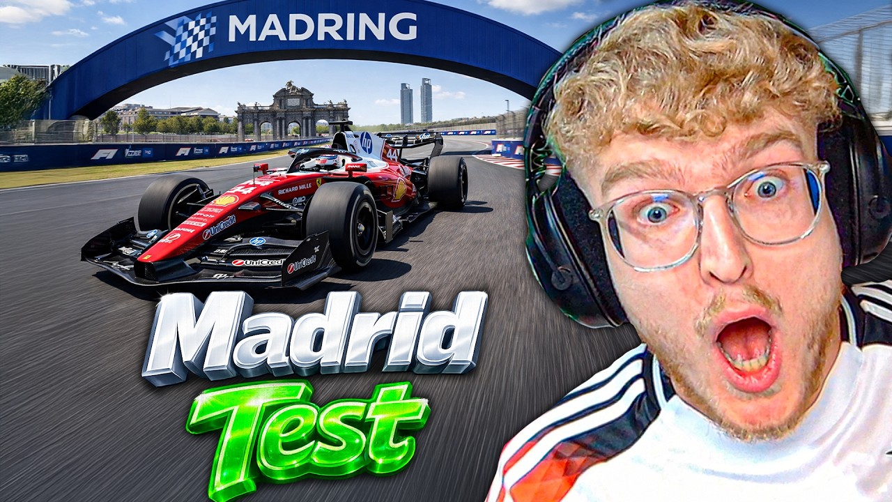 ⚡️Wir TESTEN die NEUE F1 26 MADRID STRECKE! - 48h STREAM zum F1 SEASON START 06.03-08.03