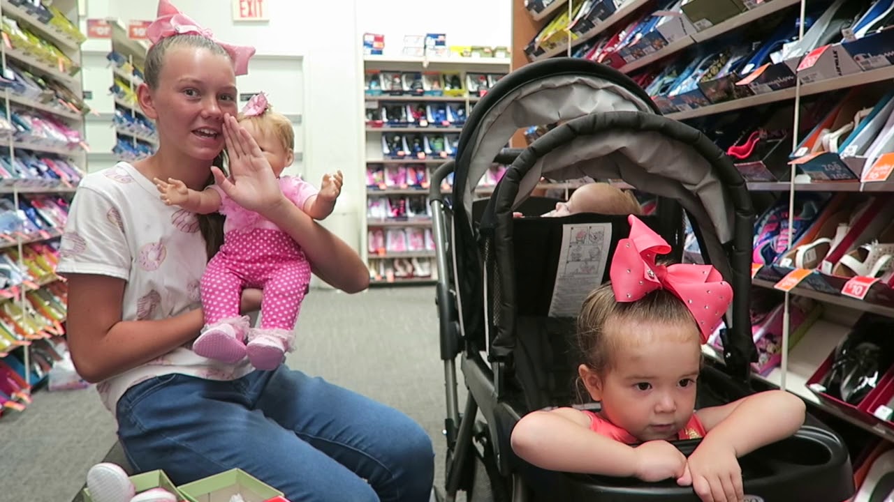 Shopping👟🎀 JoJo Siwa HighTop  Shoes 👶🏼 With Reborn Toddlers Tween and Teen