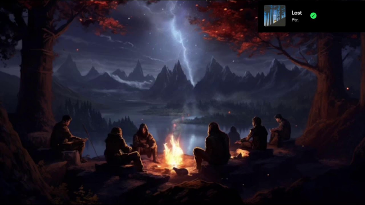 Relaxing Campfire 24/7 Chill Music 🎵 LoFi, Ambient and others