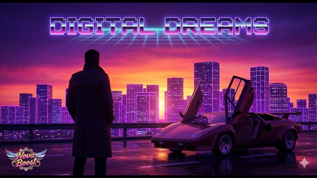 Esta Música Vai Te Levar de Volta aos Anos 80 | Digital Dreams (Synthwave)