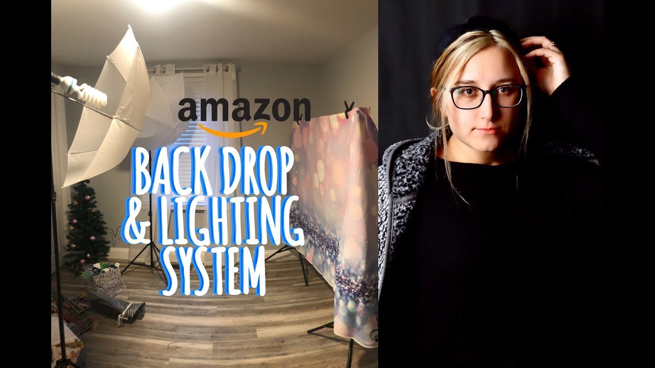 Amazon - ESDDI Lighting Kit & Backdrop Stand REVIEW