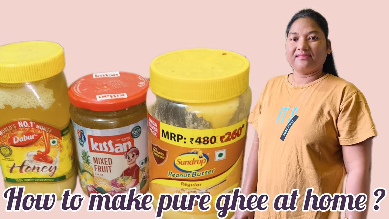 How to make pure ghee at home ? 🤤😋😊🥰 ||Usha'sSanthaliKitchen|| 