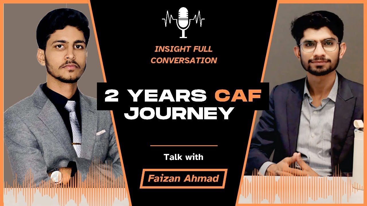 🎙️ How to Qualify CAF in 2 Years | CA Journey + Articleship at Crowe | ICAP Pakistan