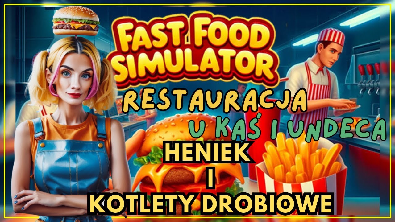 Fast food Simulator 🍔😂 – HENIEK i kotlety DROBIOWE !!!🍔🍔 @Undecided #16