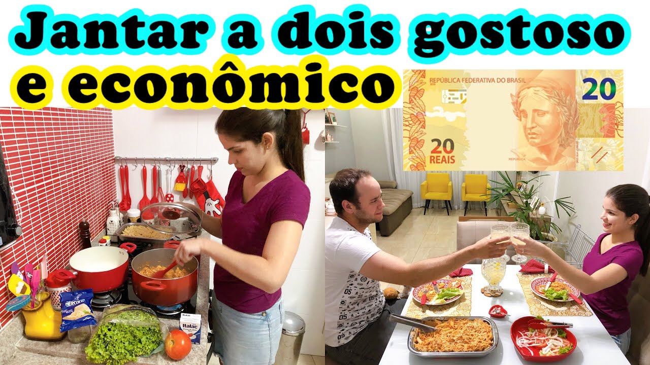 PREPARANDO JANTAR GOSTOSO FÁCIL ECONÔMICO COM MENOS DE R$20,00 ! #DESAFIO